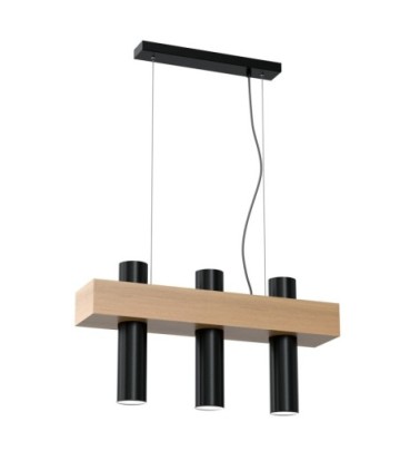 Lampa wisząca WEST BLACK 3xGU10