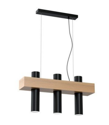 Lampa wisząca WEST BLACK 3xGU10