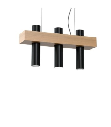 Lampa wisząca WEST BLACK 3xGU10