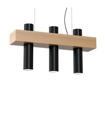 Lampa wisząca WEST BLACK 3xGU10