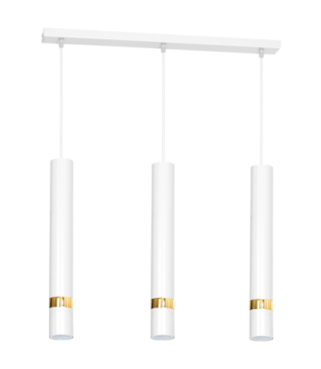 Lampa wisząca JOKER WHITE/GOLD 3xGU10