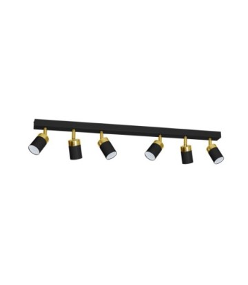 Lampa sufitowa JOKER BLACK/GOLD 6xGU10