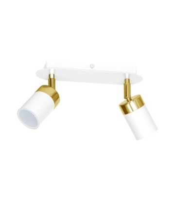 Lampa sufitowa JOKER WHITE/GOLD 2xGU10