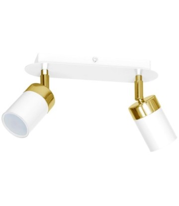 Lampa sufitowa JOKER WHITE/GOLD 2xGU10