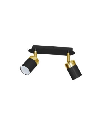 Lampa sufitowa JOKER BLACK/GOLD 2xGU10