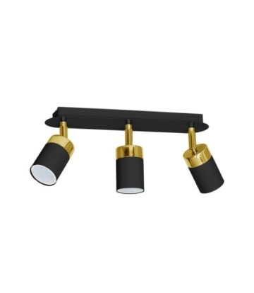 Lampa sufitowa JOKER BLACK/GOLD 3xGU10