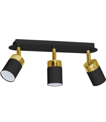 Lampa sufitowa JOKER BLACK/GOLD 3xGU10