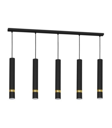 Lampa wisząca JOKER BLACK/GOLD 5xGU10