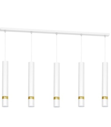 Lampa wisząca JOKER WHITE/GOLD 5xGU10