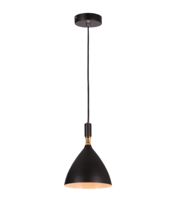 Lampa wisząca OTTO BLACK/GOLD 1xE27