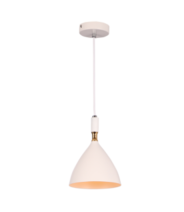 Lampa wisząca OTTO WHITE/GOLD 1xE27