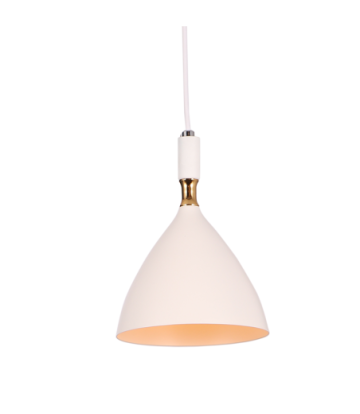 Lampa wisząca OTTO WHITE/GOLD 1xE27