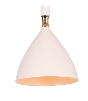 Lampa wisząca OTTO WHITE/GOLD 1xE27