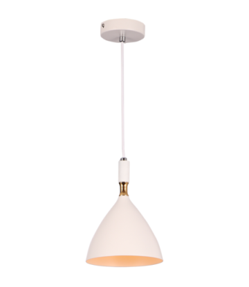 Lampa wisząca OTTO WHITE/GOLD 1xE27