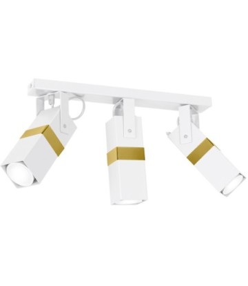 Lampa sufitowa VIDAR WHITE/GOLD 3xGU10