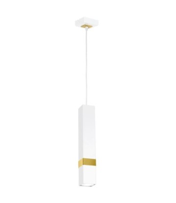 Lampa wisząca VIDAR WHITE/GOLD 1xGU10