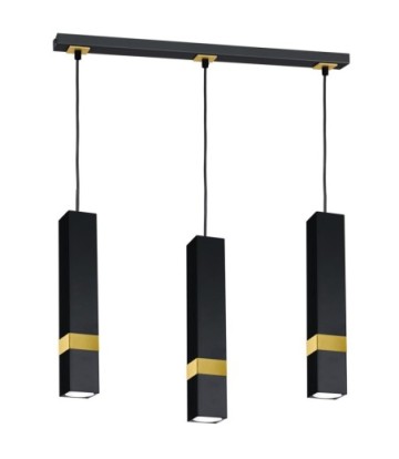 Lampa wisząca VIDAR BLACK/GOLD 3xGU10