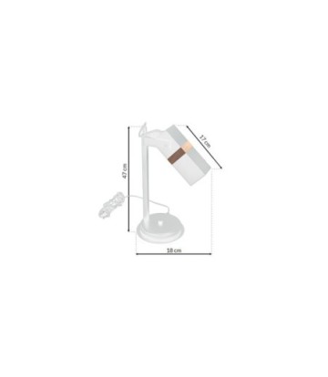 Lampka nocna VIDAR WHITE 1xGU10