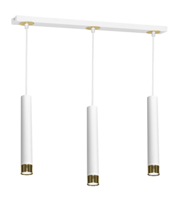 Lampa wisząca DANI WHITE/GOLD 3xGU10