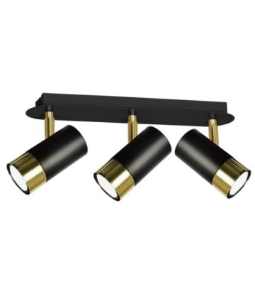 Lampa sufitowa DANI BLACK/GOLD 3xGU10