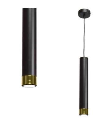 Lampa wisząca DANI BLACK/GOLD 1xGU10