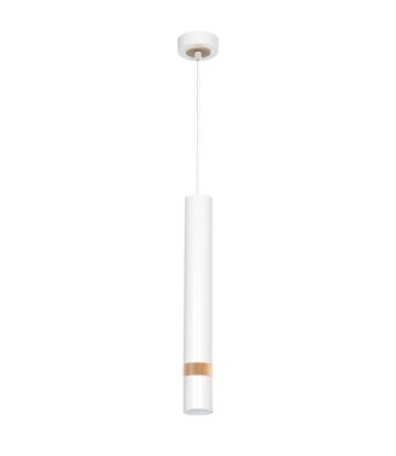 Lampa wisząca JOKER WHITE/WOOD 1xGU10