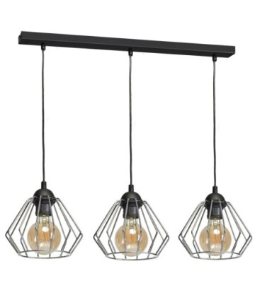 Lampa wisząca NORMAN BLACK 3xE27