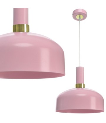 Lampa wisząca MALMO PINK 1xE27