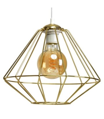 Lampa wisząca LUPO WHITE/GOLD 1xE27