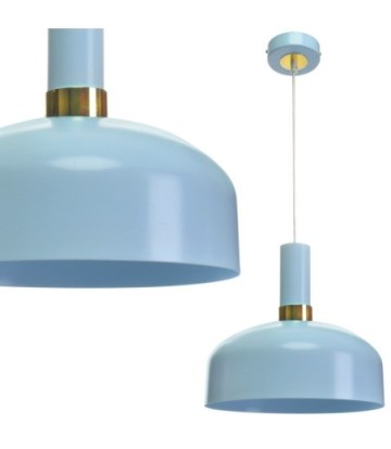 Lampa wisząca MALMO BLUE 1xE27