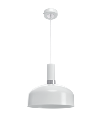 Lampa wisząca MALMO WHITE/CHROME 1xE27