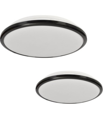 Plafon TERMA BLACK 18W LED IP44 Ø280 mm