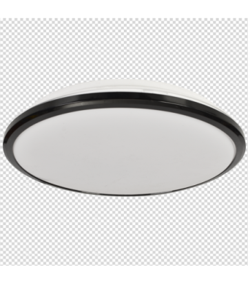 Plafon TERMA BLACK 18W LED IP44 Ø280 mm