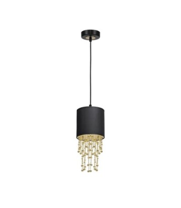 Lampa wisząca ALMERIA BLACK/GOLD 1xE27