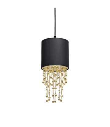 Lampa wisząca ALMERIA BLACK/GOLD 1xE27