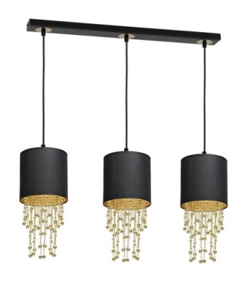 Lampa wisząca ALMERIA BLACK/GOLD 3xE27