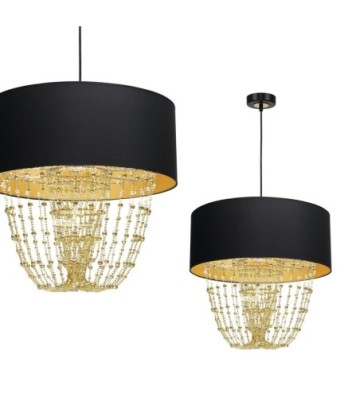 Lampa wisząca ALMERIA BLACK/GOLD 1xE27