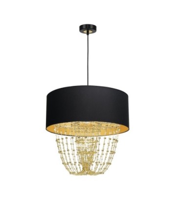 Lampa wisząca ALMERIA BLACK/GOLD 1xE27