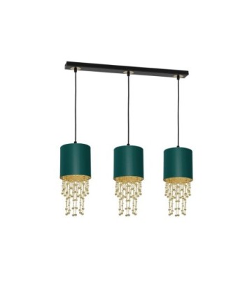 Lampa wisząca ALMERIA GREEN/GOLD 3xE27