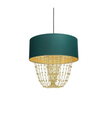 Lampa wisząca ALMERIA GREEN/GOLD 1xE27