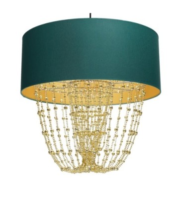 Lampa wisząca ALMERIA GREEN/GOLD 1xE27