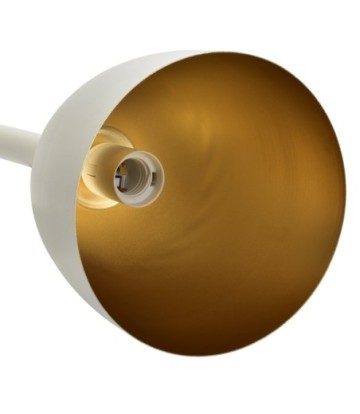 Lampa wisząca CLARK WHITE/GOLD 1xE27