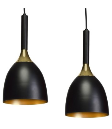 Lampa wisząca CLARK BLACK/GOLD 3xE27