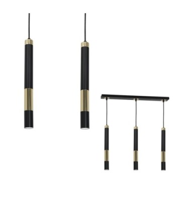 Lampa wisząca DALLAS GOLD 3x miniGU10