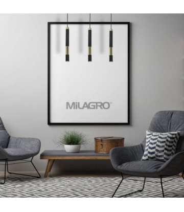 Lampa wisząca DALLAS GOLD 3x miniGU10