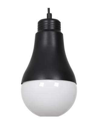 Lampa wisząca HELIOS BLACK 1xE14 40W