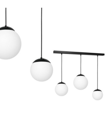 Lampa wisząca LIMA BLACK 3xE14