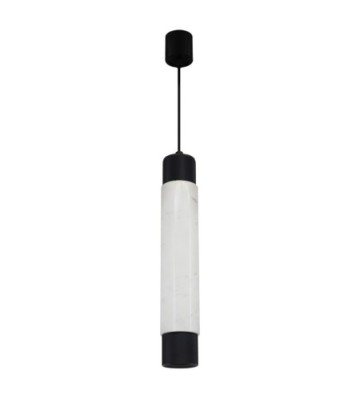 Lampa wisząca MARBLE WHITE/BLACK 1xGU10