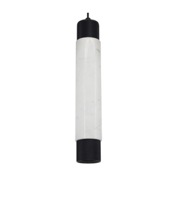 Lampa wisząca MARBLE WHITE/BLACK 1xGU10