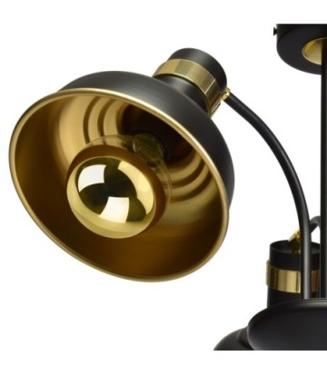 Lampa sufitowa MARGO BLACK/GOLD 3xE27